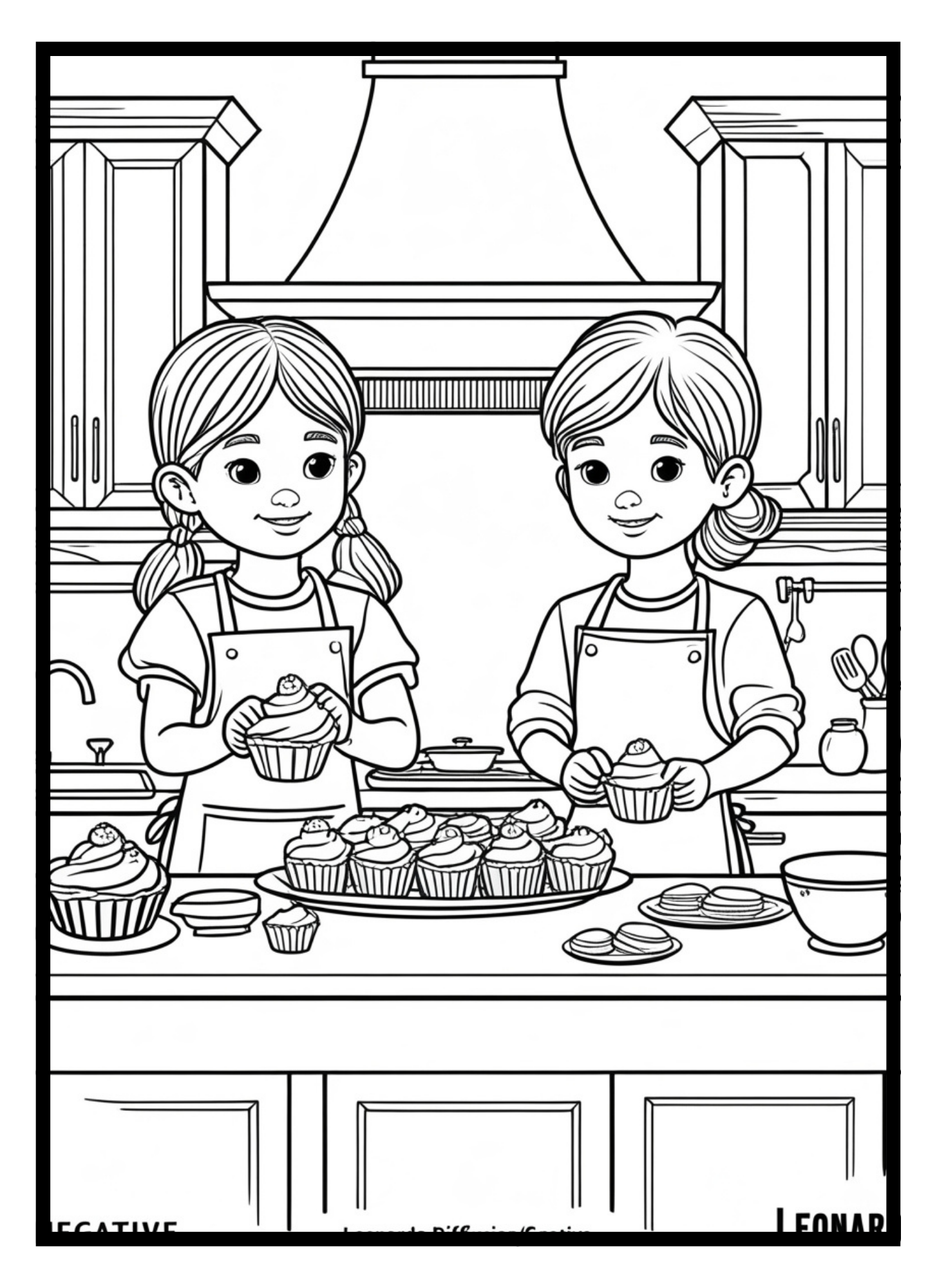 Cozy friends coloring book PDF free download sheet 3