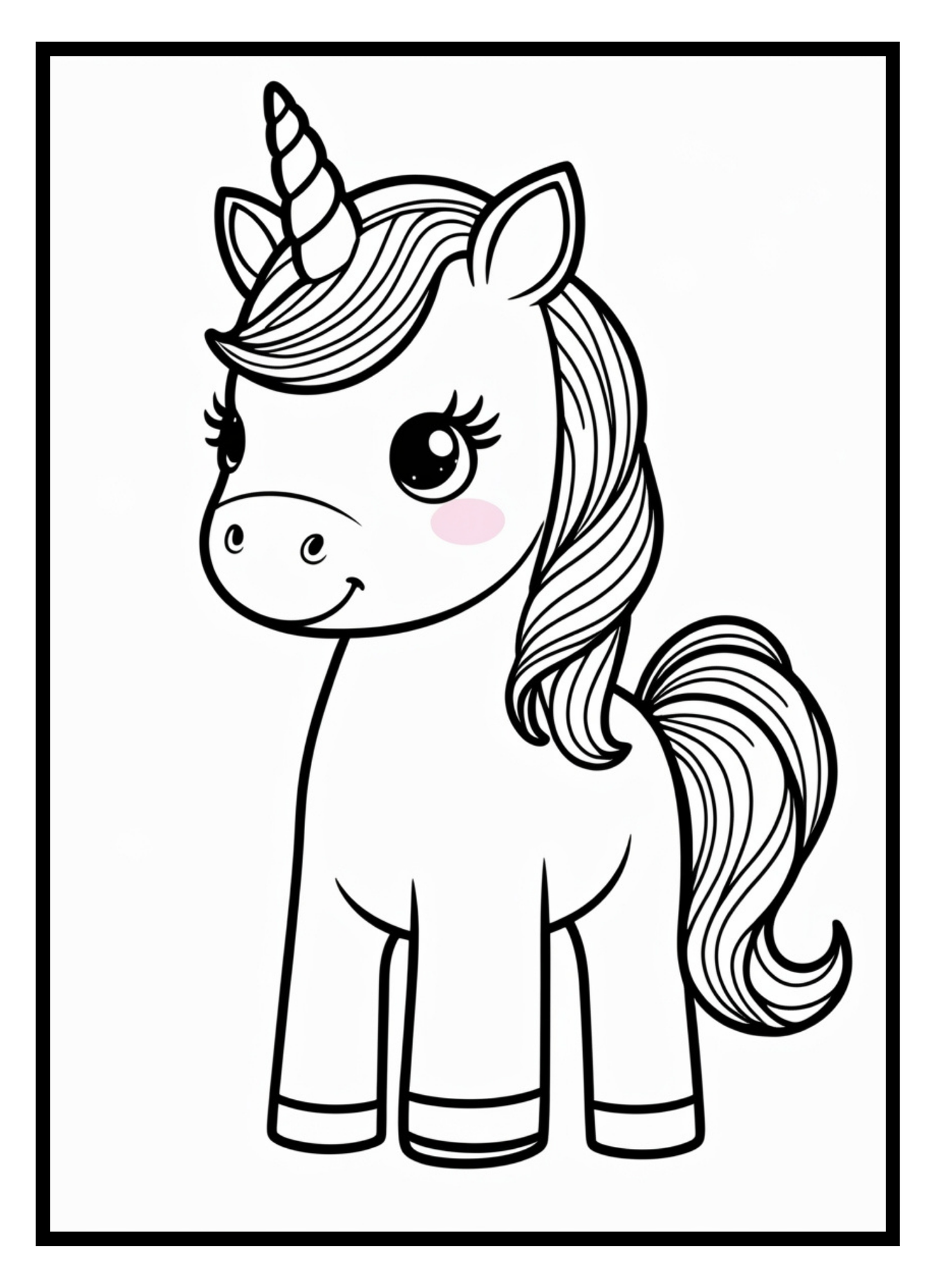 Fun Animal Coloring Sheet