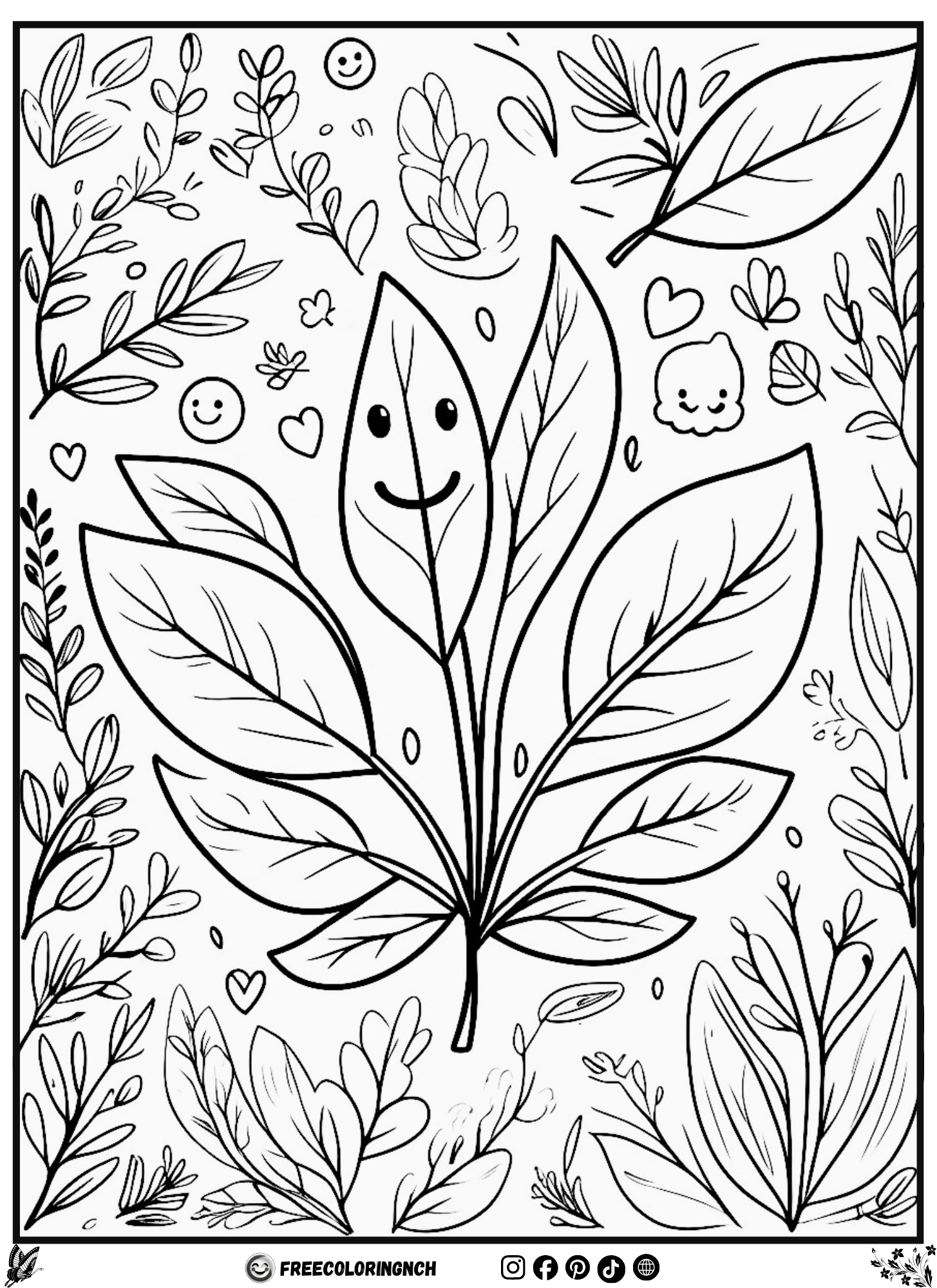 Beautiful rose garden coloring page for kids printable black and white