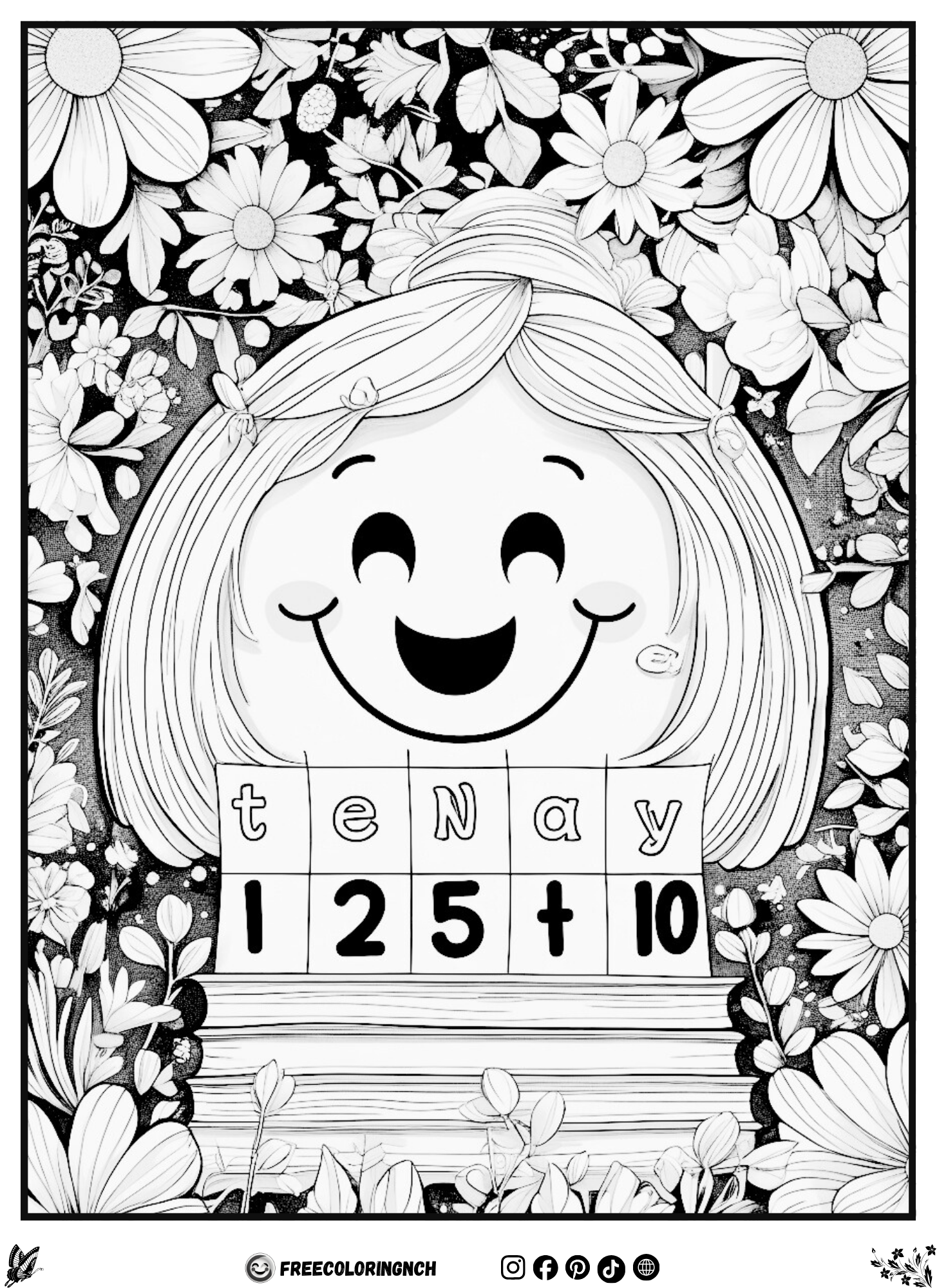 January coloring sheets printable calendar