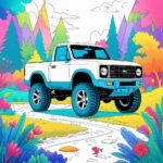 Free Car Coloring Pages Printable PDF for Kids