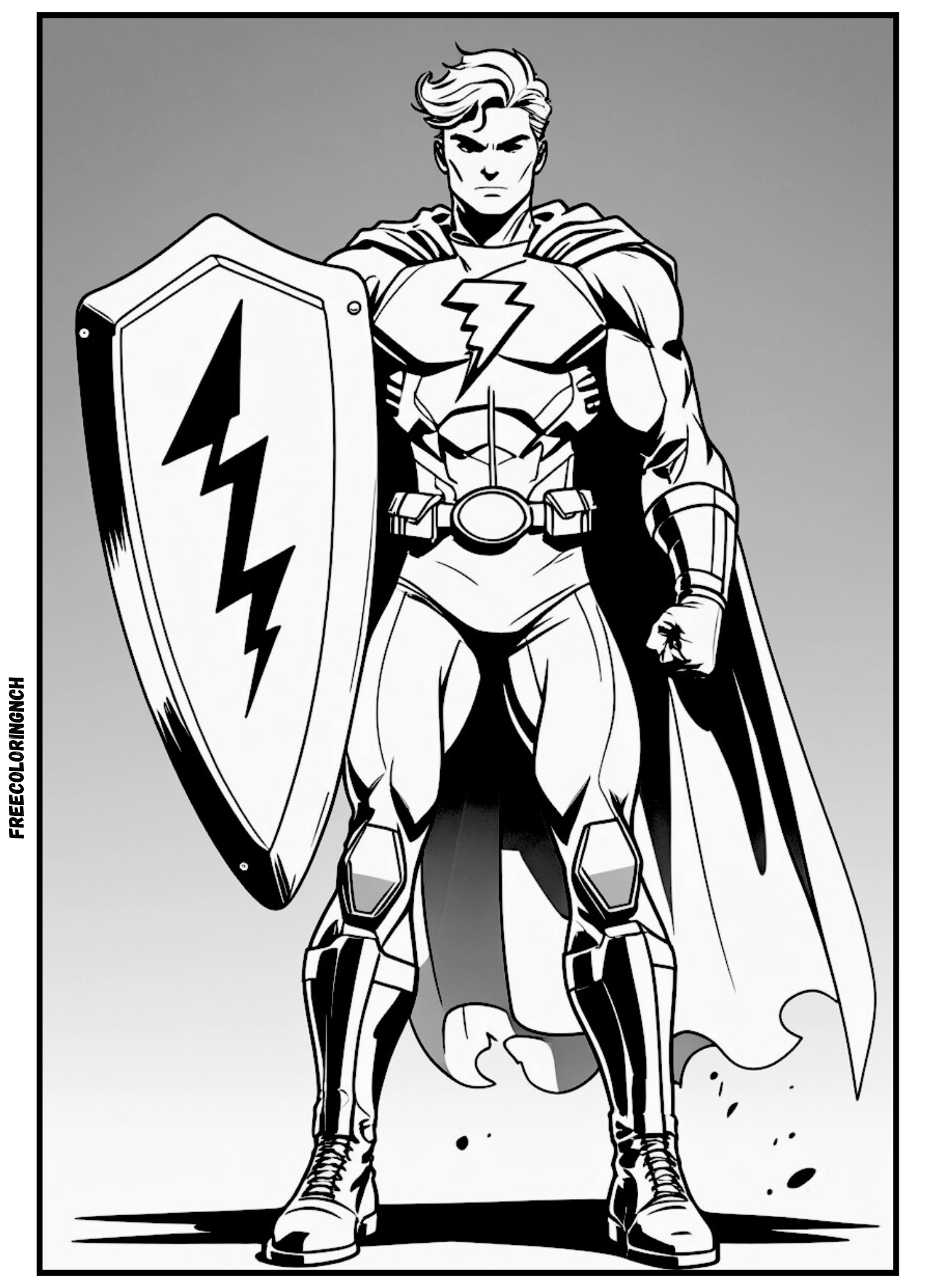 Thunder Boy Energy Shield